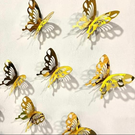 10 Pcs 3d Butterfly Wall Art - Decorify