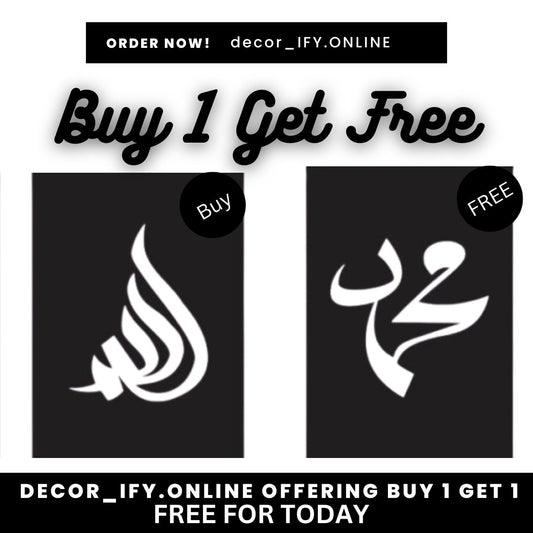 Mega Sale Buy 1 Get 1 Free Wall Frame - Decorify