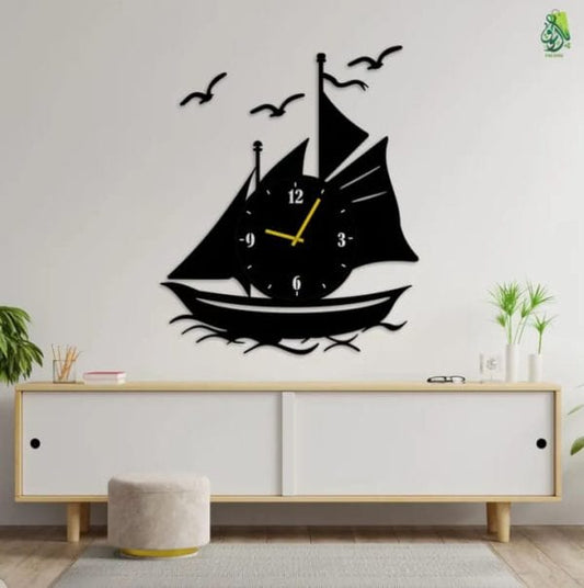 Ship Wall Clock - Decorify