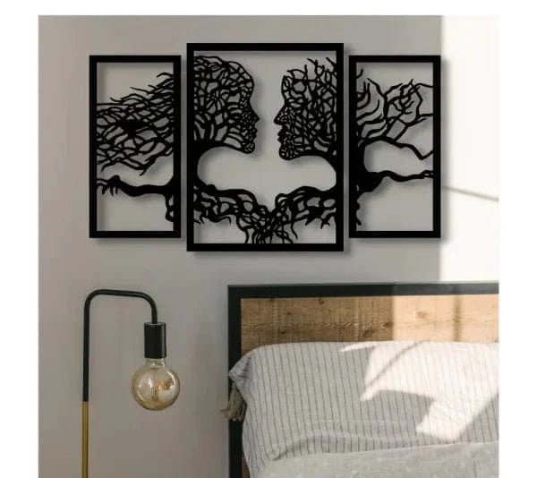 Tree of Life Roots Wooden Wall 3 PCS Frame - Decorify